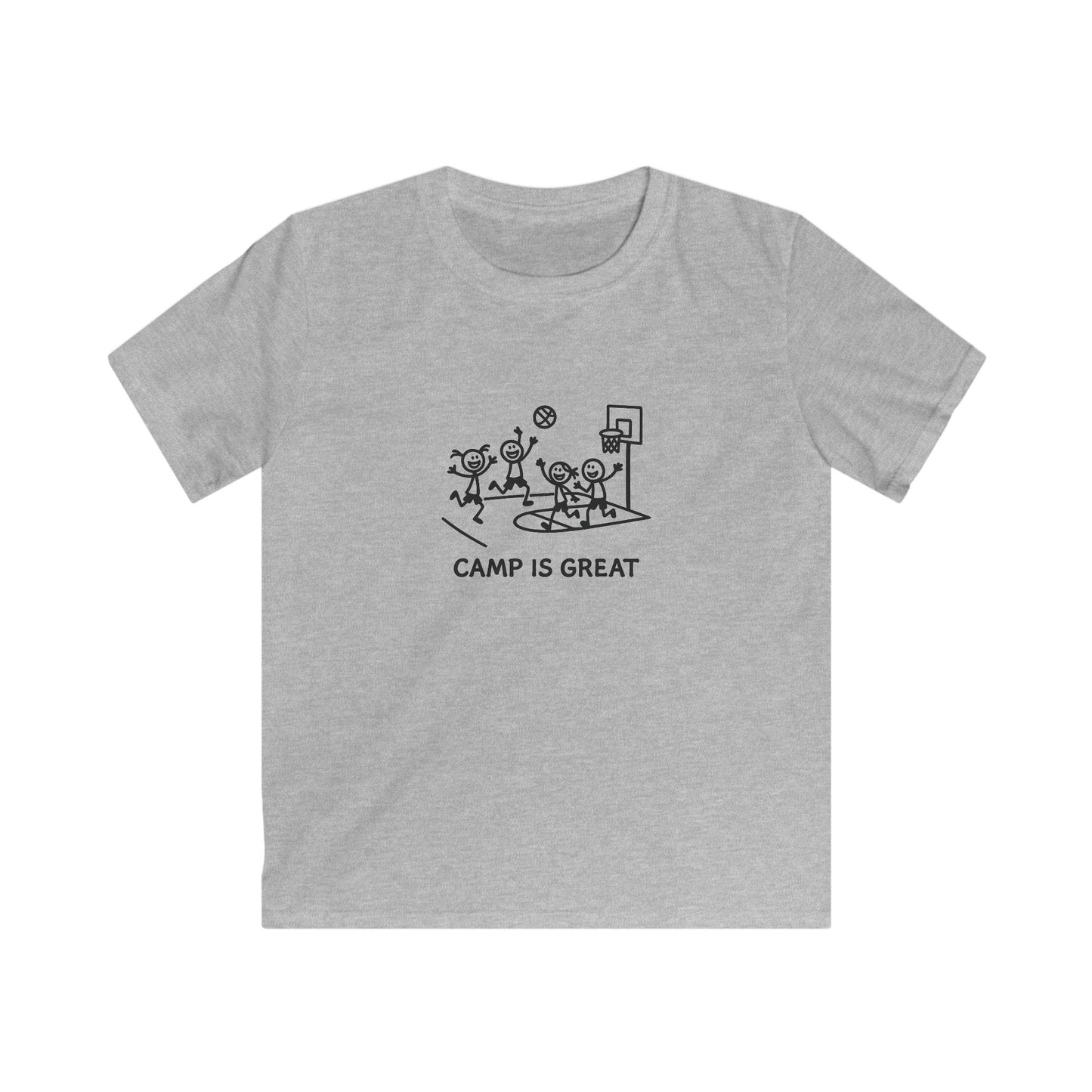 Kids Softstyle Tee Baseketball