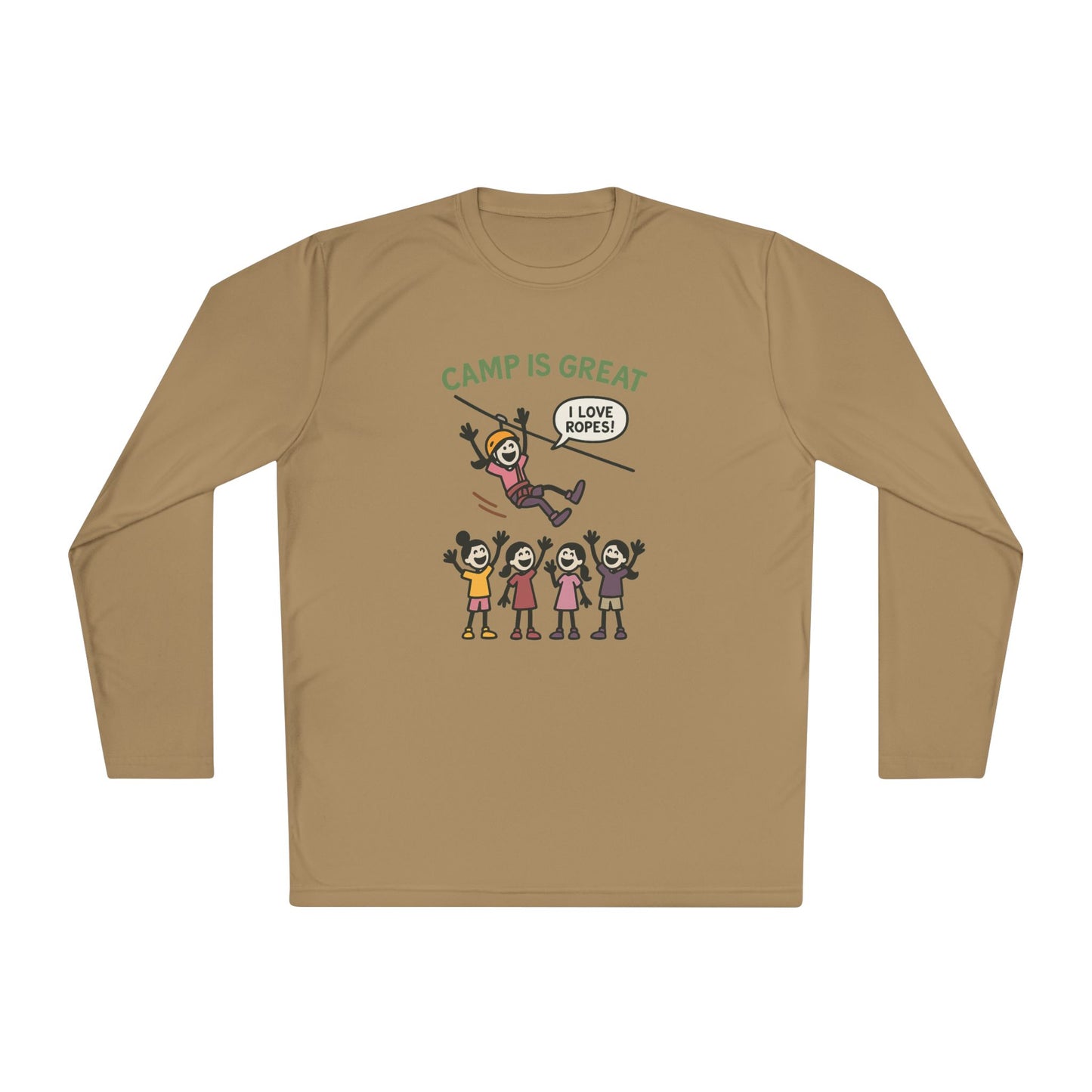 Unisex Lightweight Long Sleeve Tee Ropes