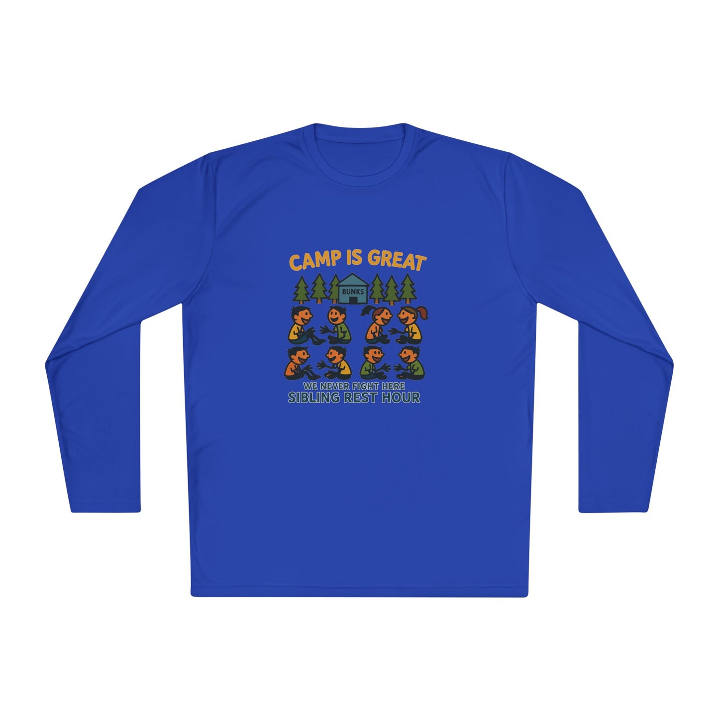 Unisex Lightweight Long Sleeve Tee Sibling Rest Hour