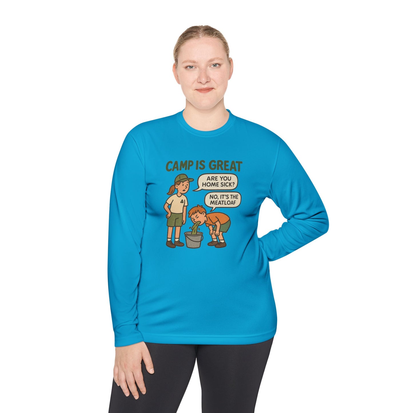 Unisex Lightweight Long Sleeve Tee Meatloaf