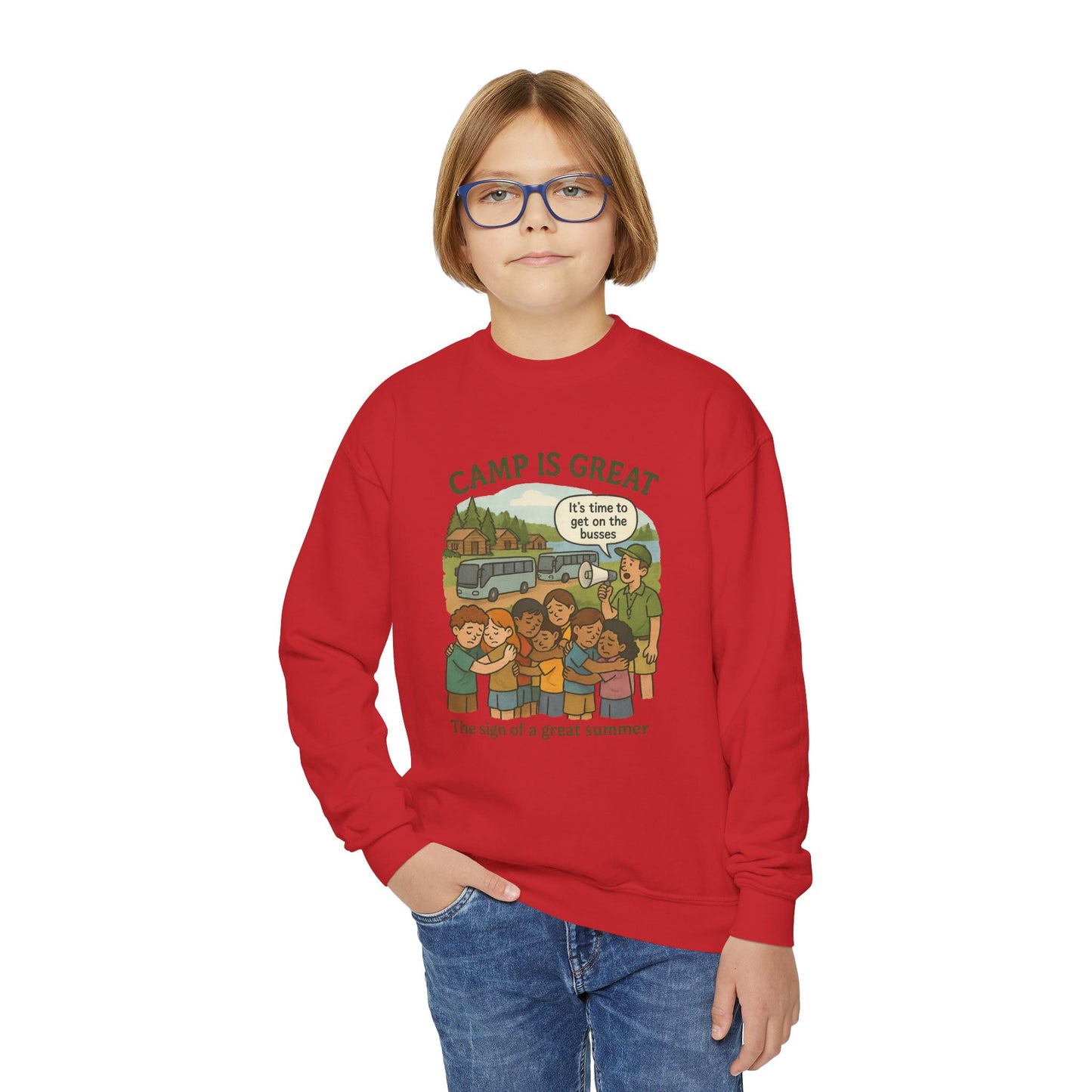 Youth Crewneck Sweatshirt Closing Day