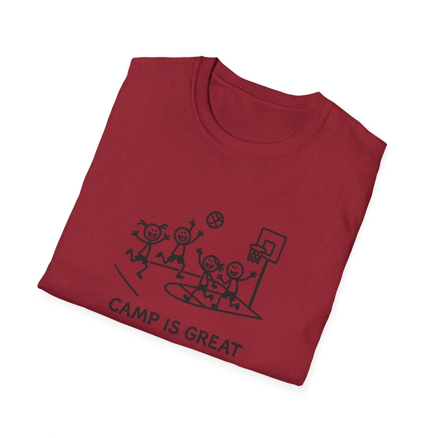 Unisex Softstyle T-Shirt Basketball