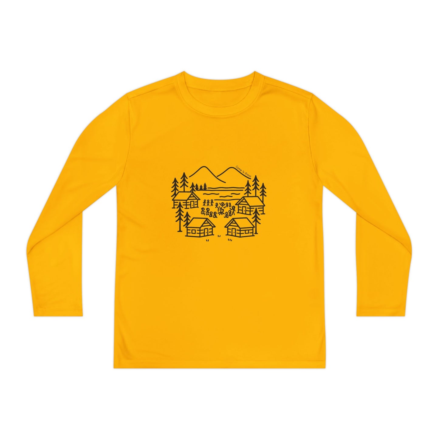 Youth Long Sleeve Competitor Tee Landscape