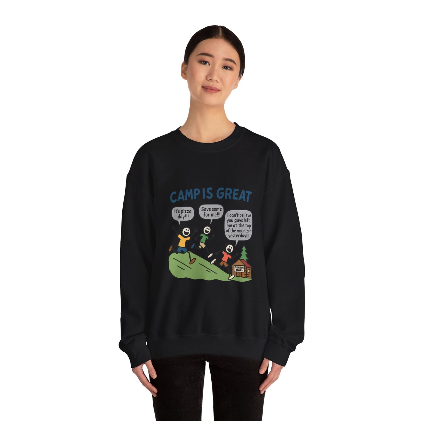 Unisex Heavy Blend™ Crewneck Sweatshirt Pizza Day