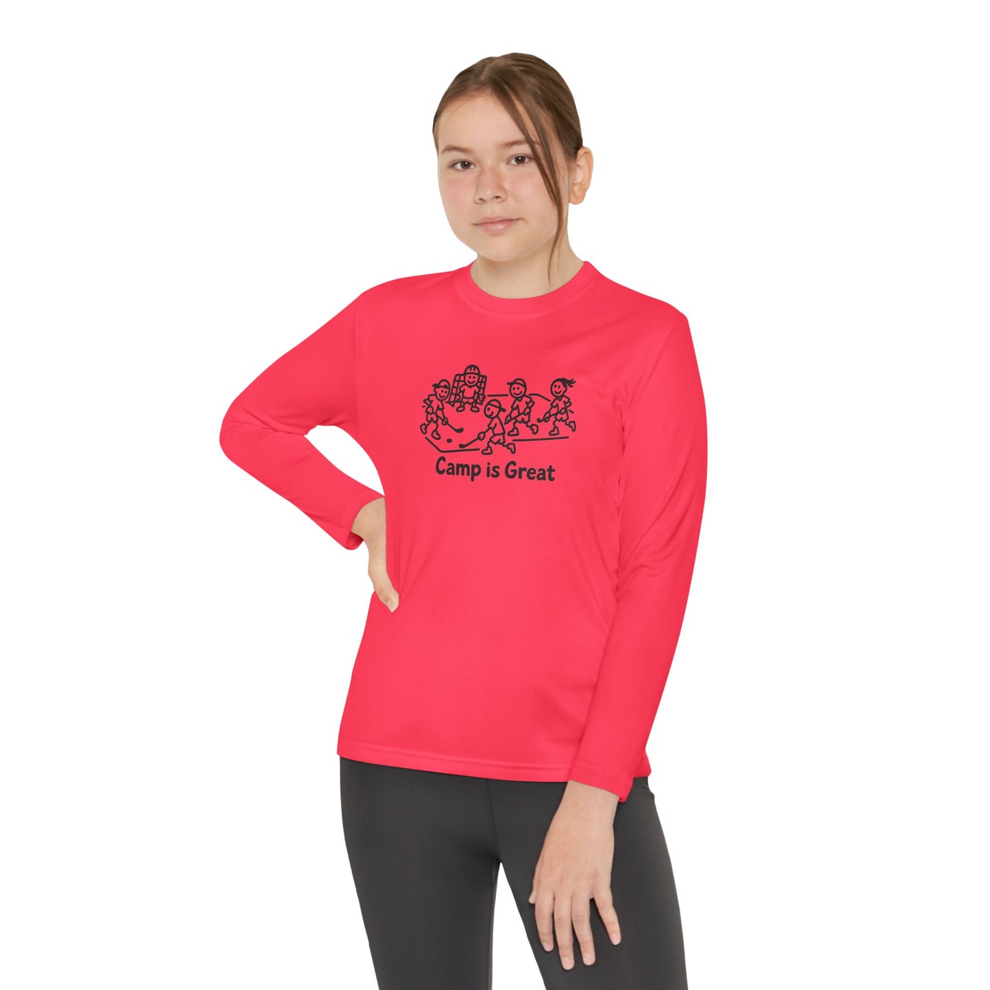 Youth Long Sleeve Competitor Tee Hockey
