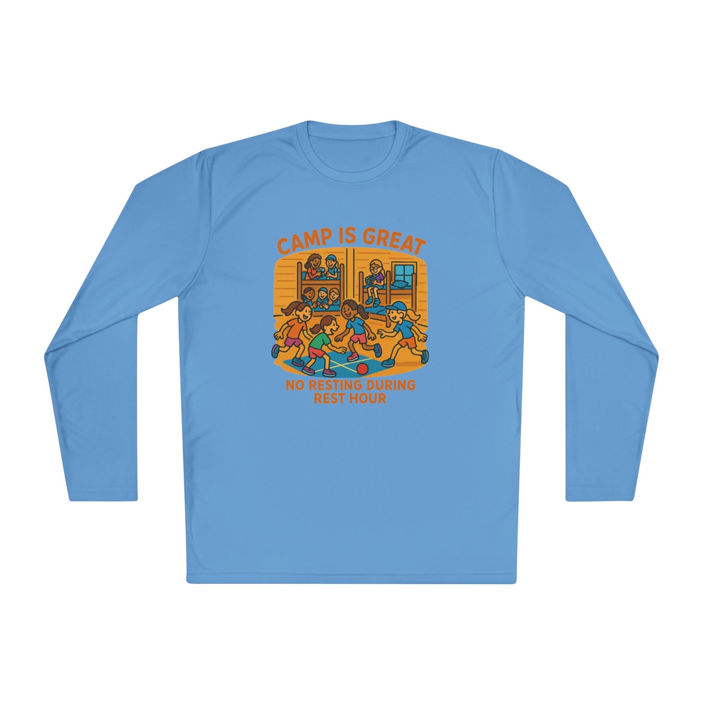 Unisex Lightweight Long Sleeve Tee Rest Hour