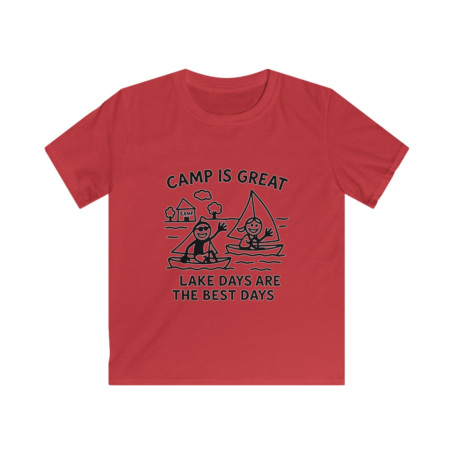 Kids Softstyle Tee Lake Days