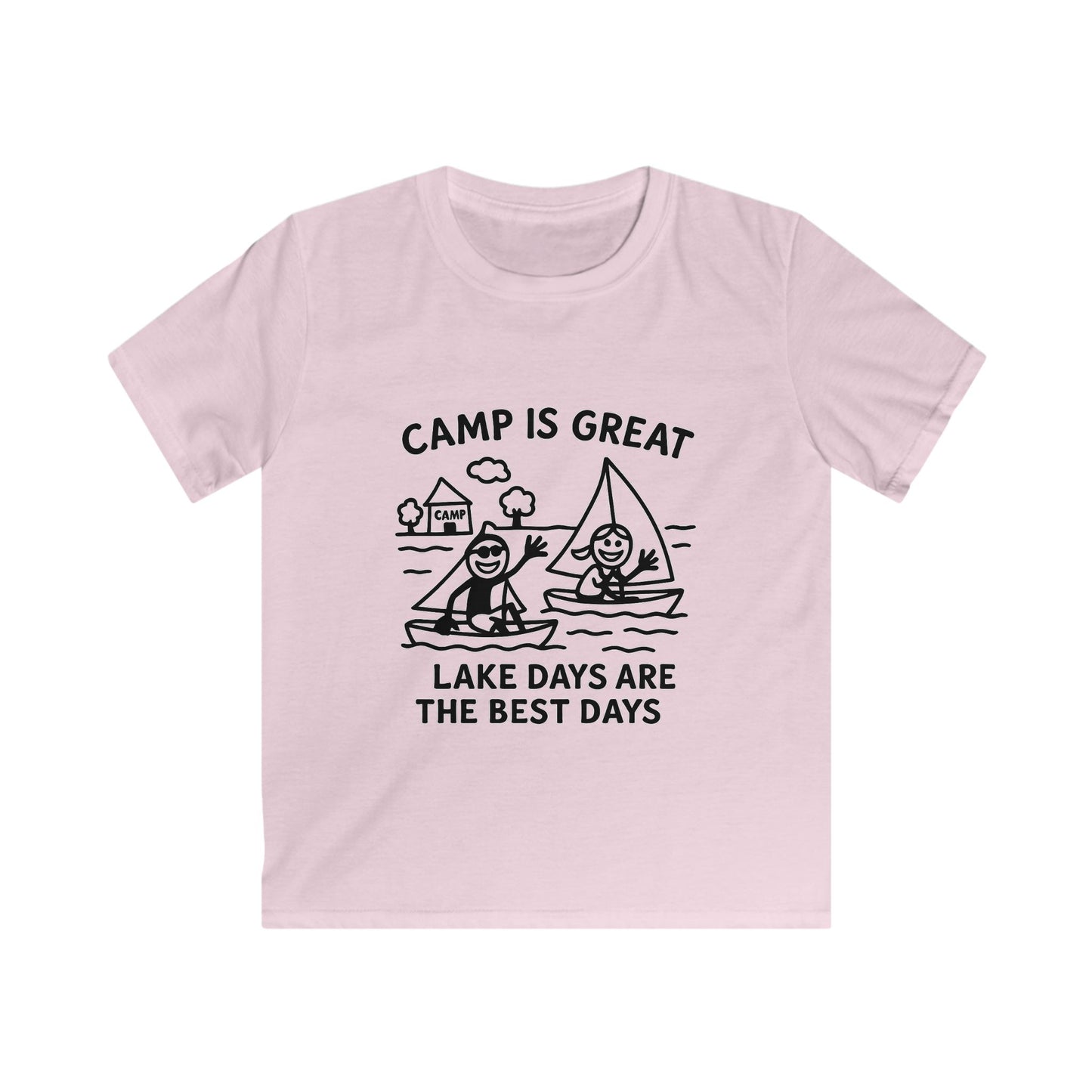 Kids Softstyle Tee Lake Days