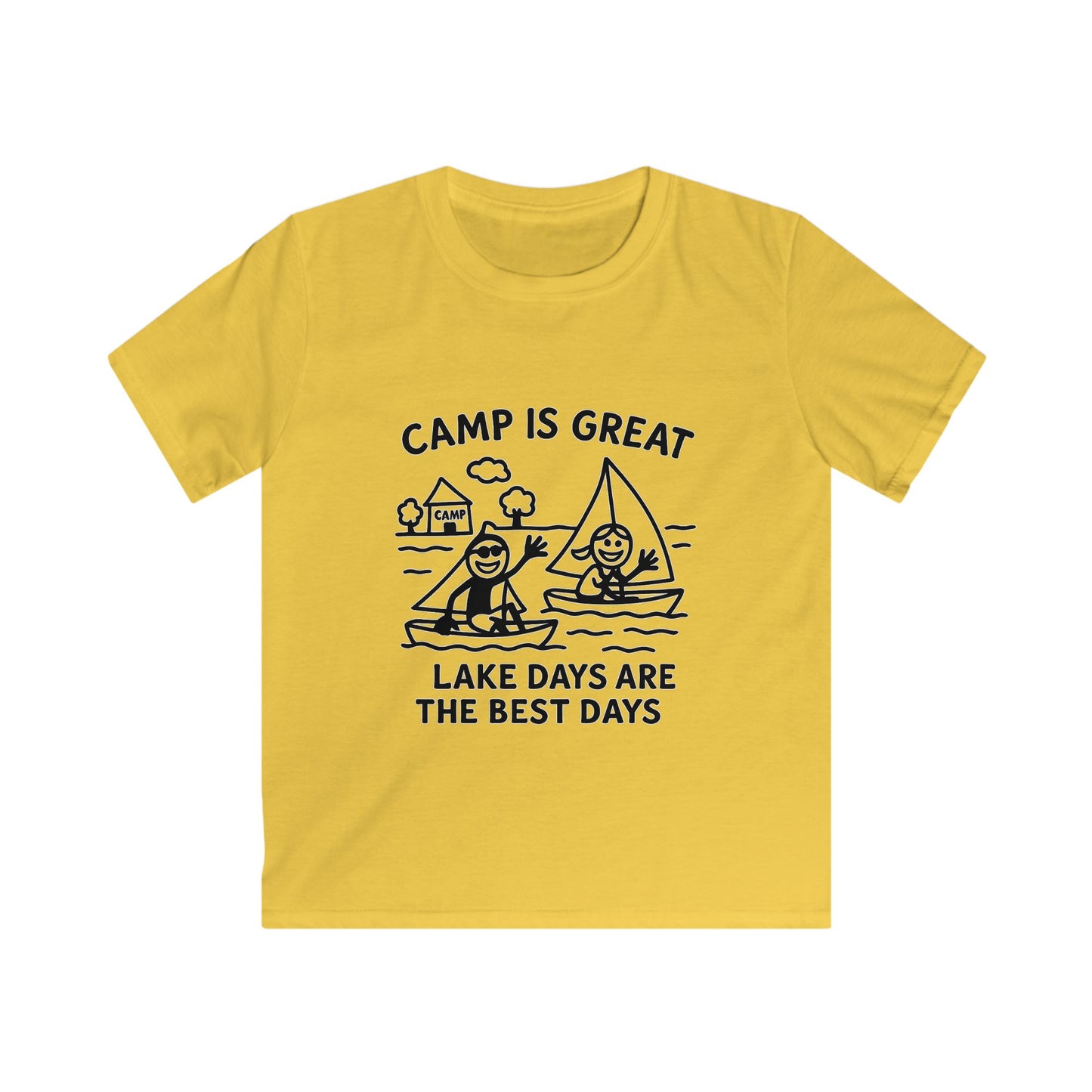 Kids Softstyle Tee Lake Days