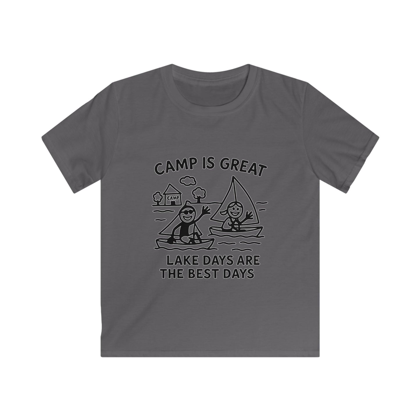 Kids Softstyle Tee Lake Days