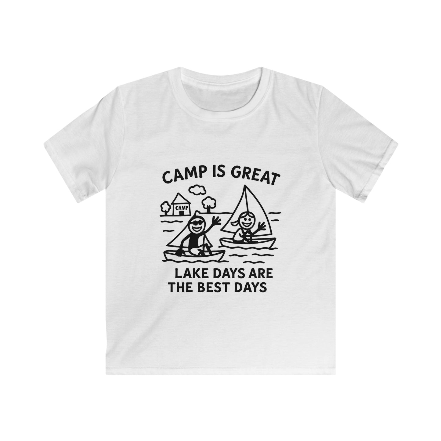 Kids Softstyle Tee Lake Days