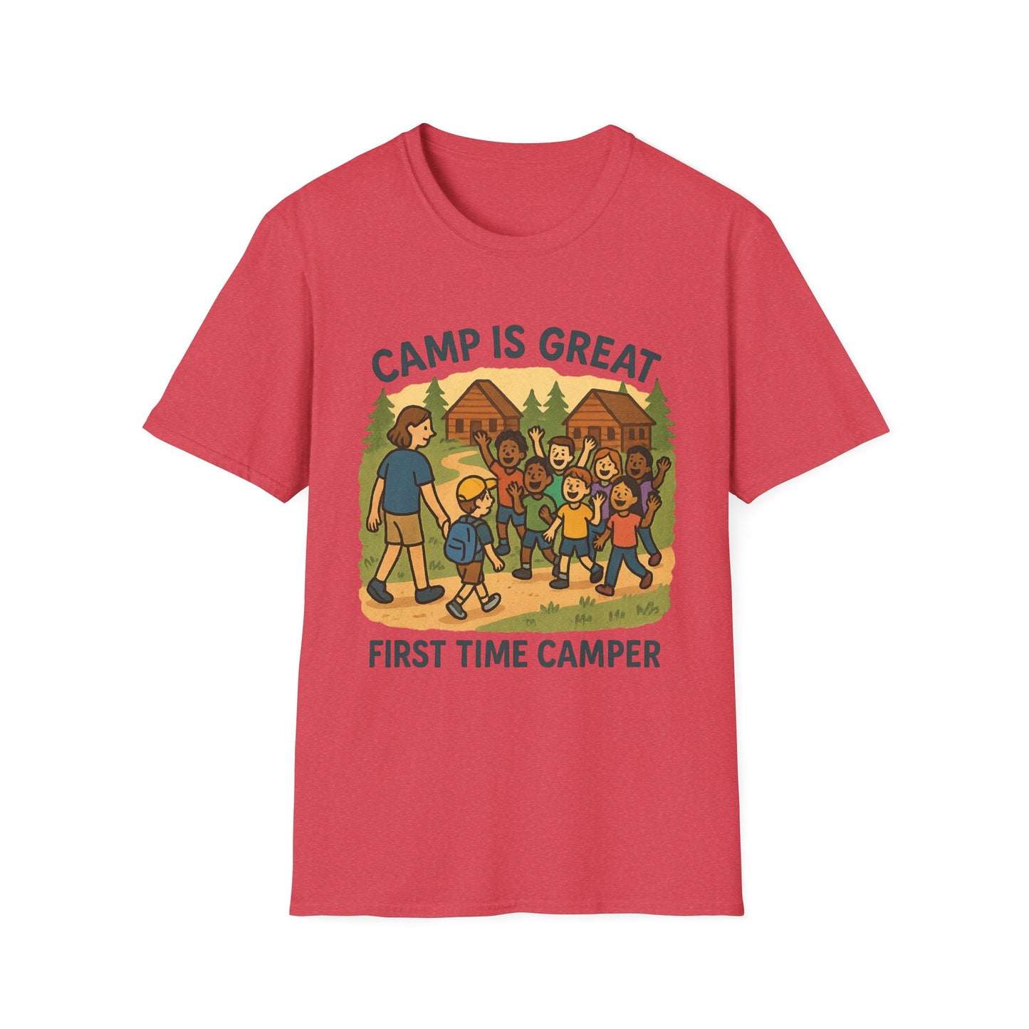 Unisex Softstyle T-Shirt First Time Camper