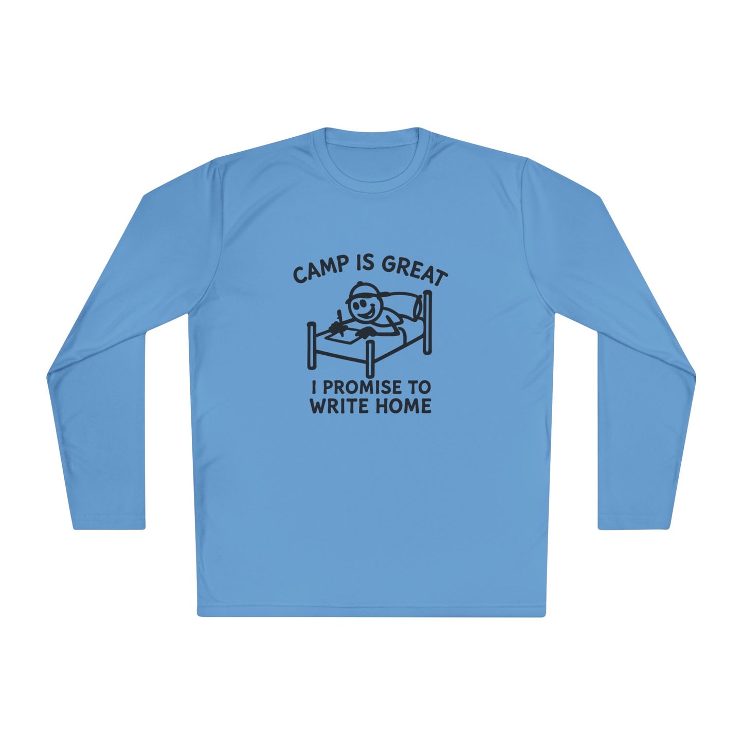 Unisex Lightweight Long Sleeve Tee Write Home