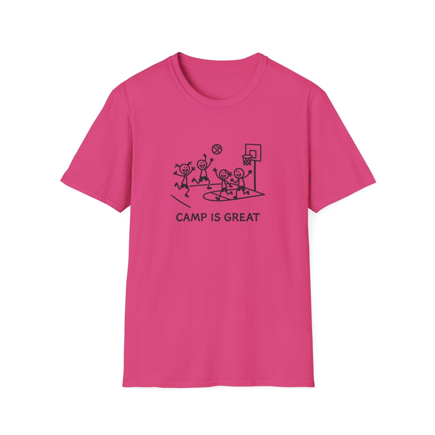 Unisex Softstyle T-Shirt Basketball