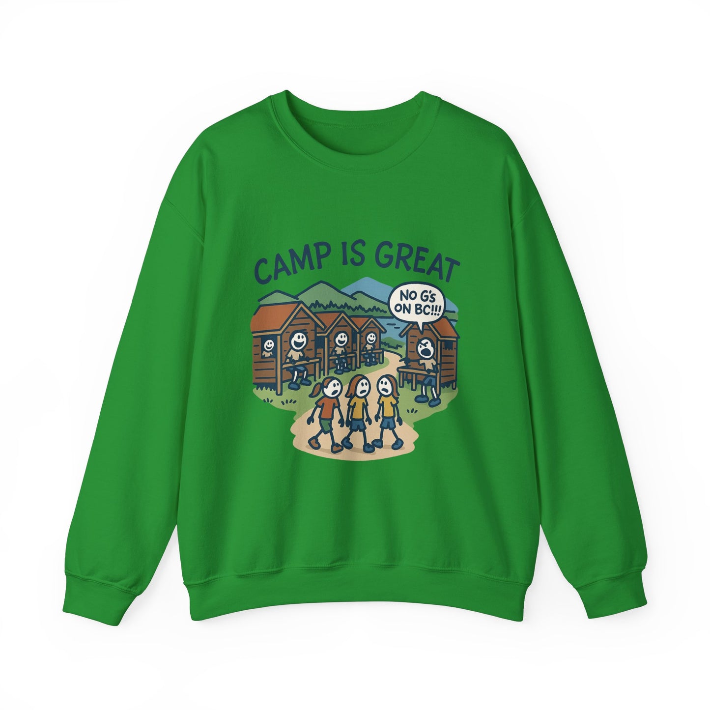Unisex Heavy Blend™ Crewneck Sweatshirt No G's on BC
