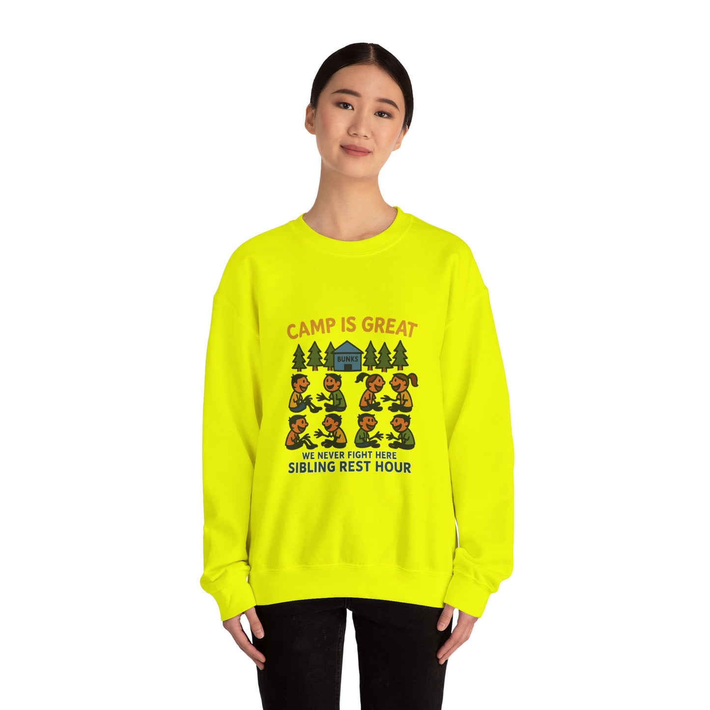 Unisex Heavy Blend™ Crewneck Sweatshirt Sibling Rest Hour