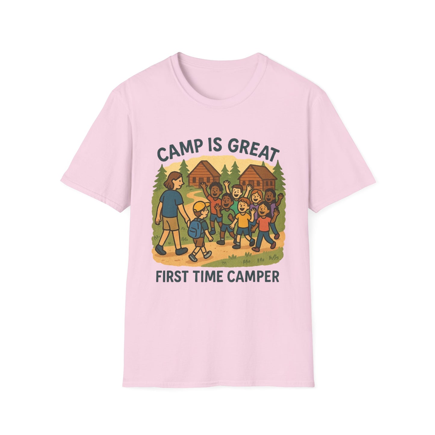 Unisex Softstyle T-Shirt First Time Camper