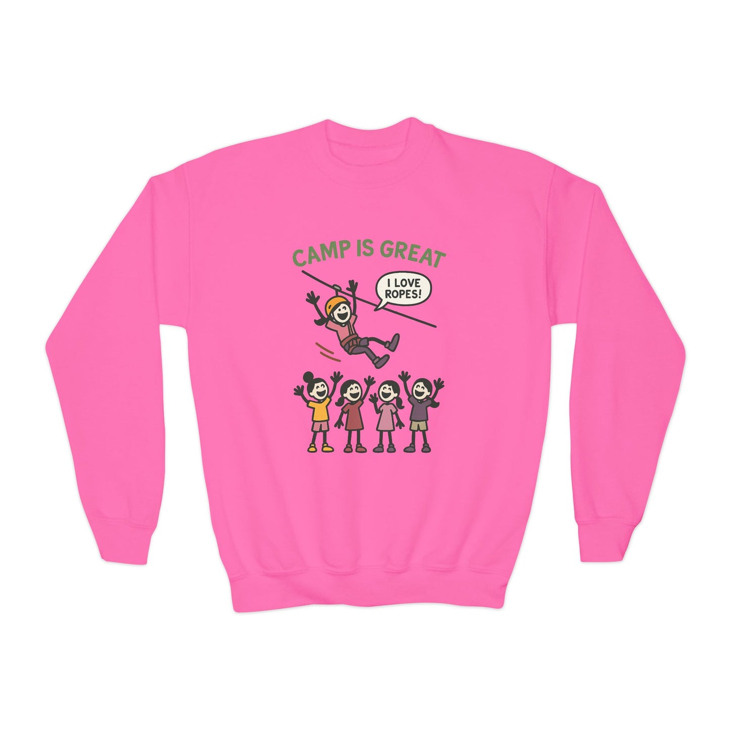 Youth Crewneck Sweatshirt Ropes