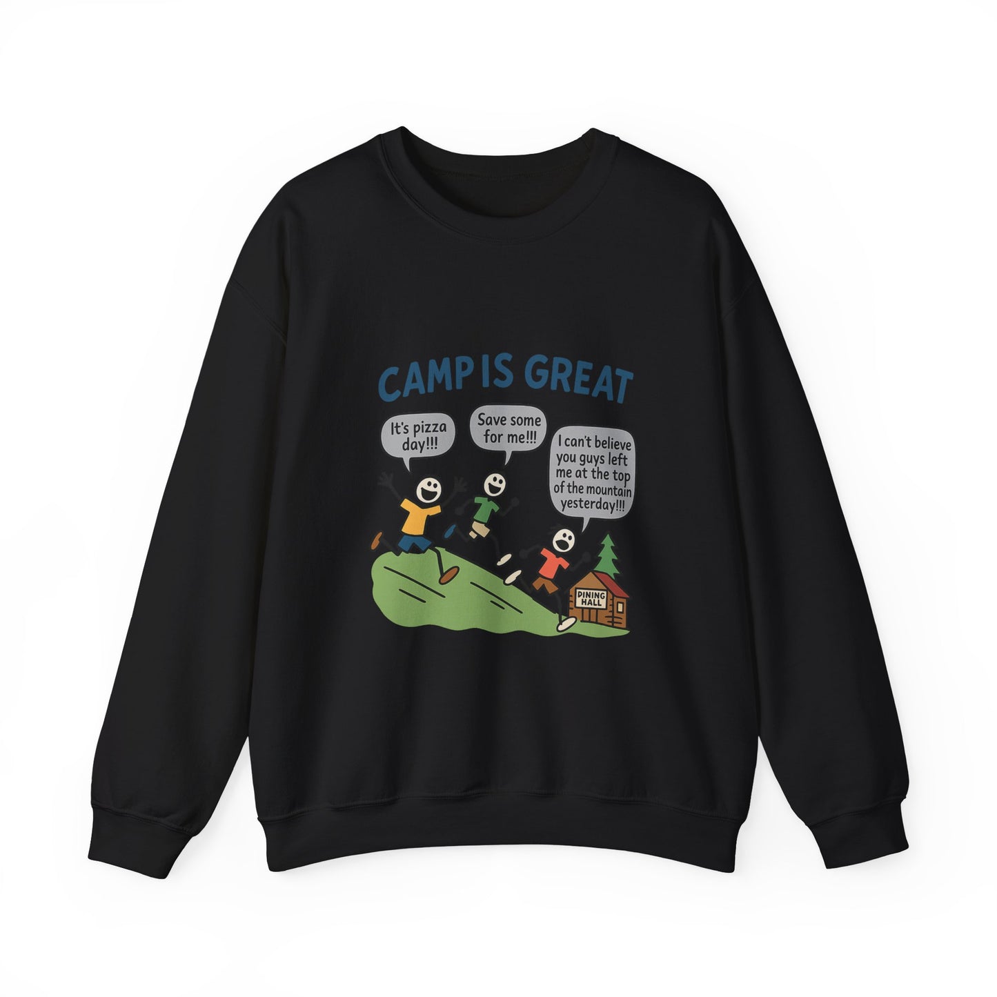 Unisex Heavy Blend™ Crewneck Sweatshirt Pizza Day