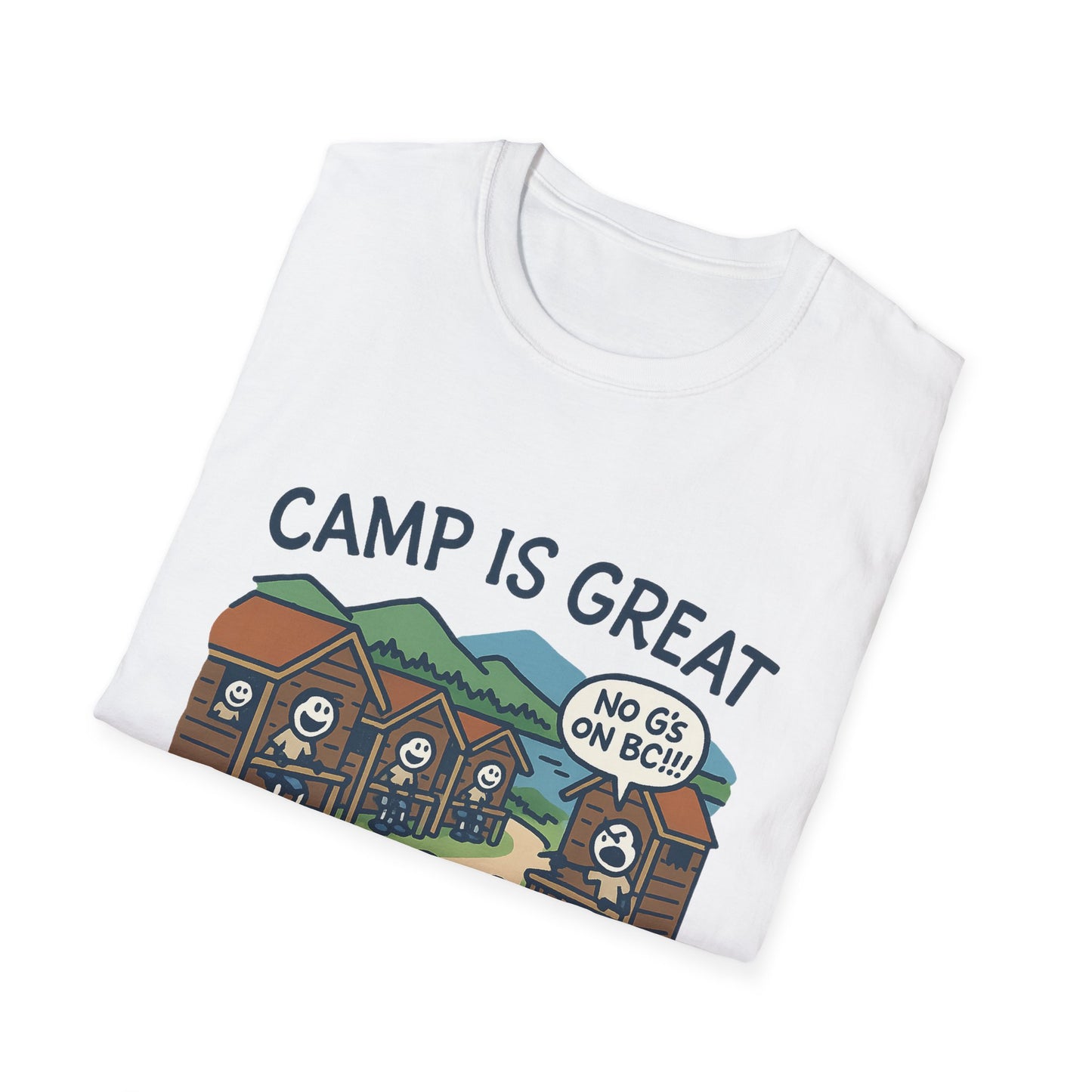 Unisex Softstyle T-Shirt No G's on BC
