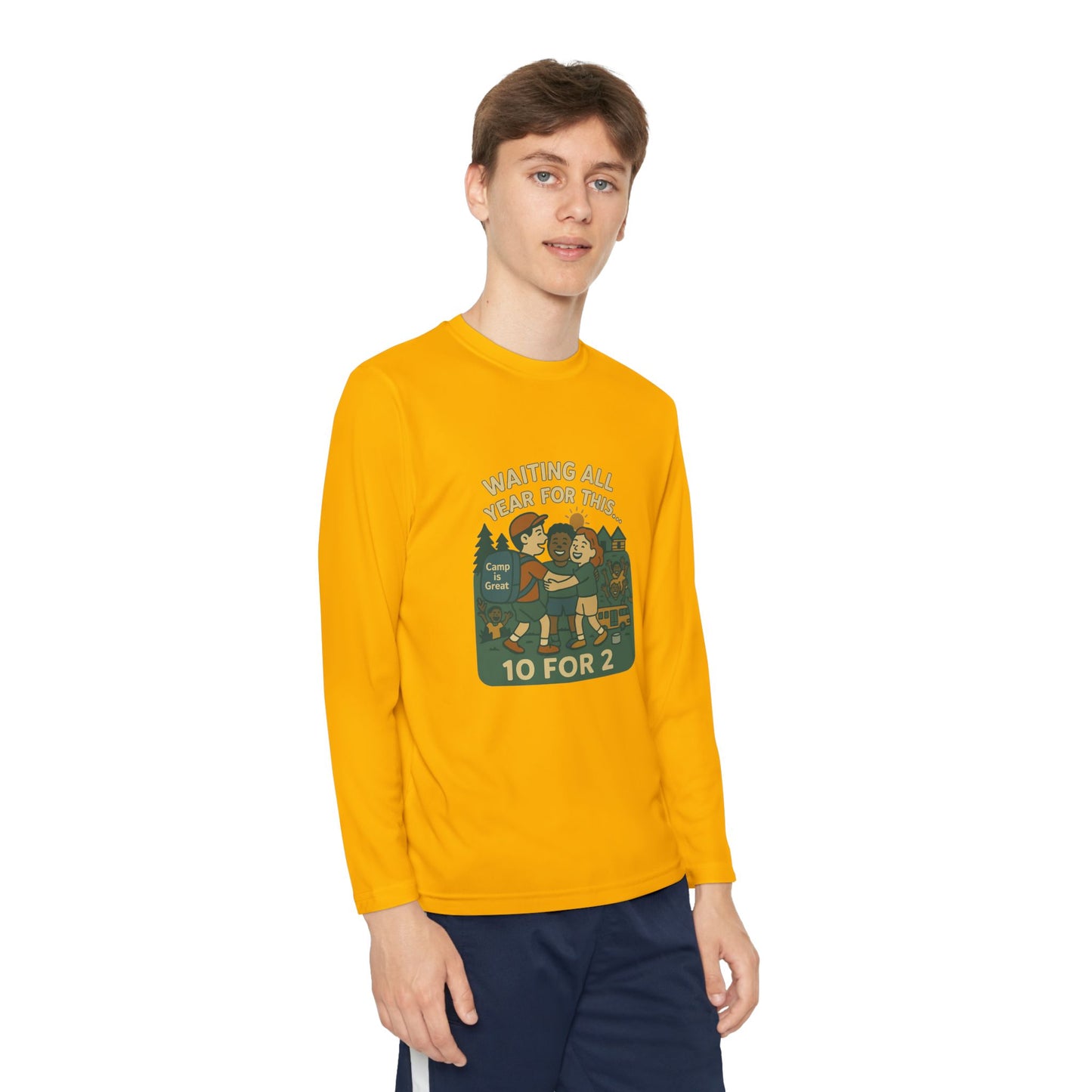 Youth Long Sleeve Competitor Tee Opening Day