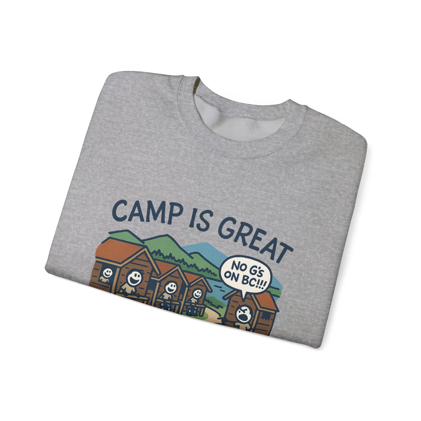 Unisex Heavy Blend™ Crewneck Sweatshirt No G's on BC