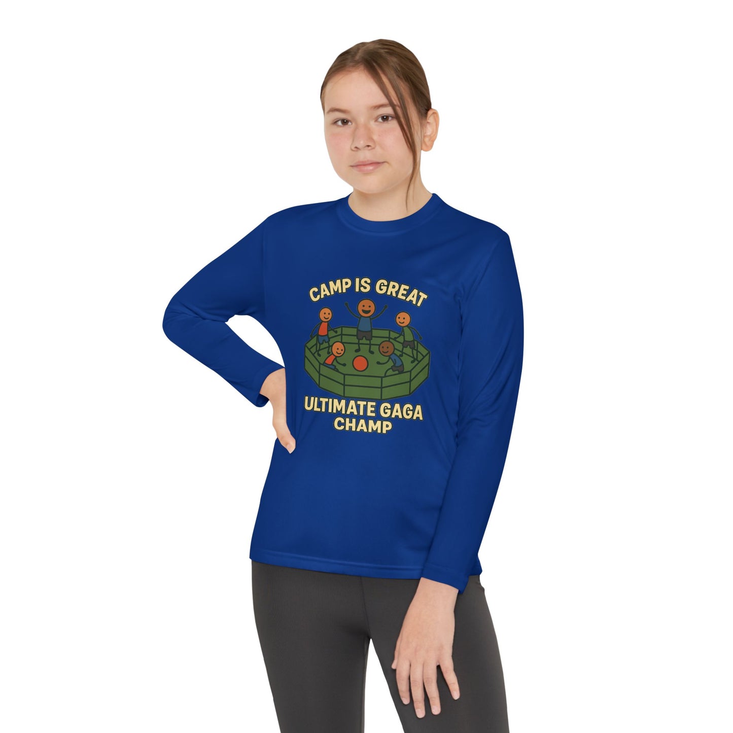 Youth Long Sleeve Competitor Tee GA Champ