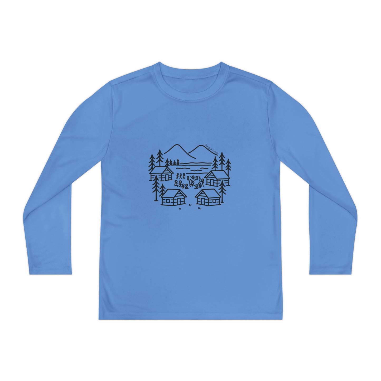 Youth Long Sleeve Competitor Tee Landscape