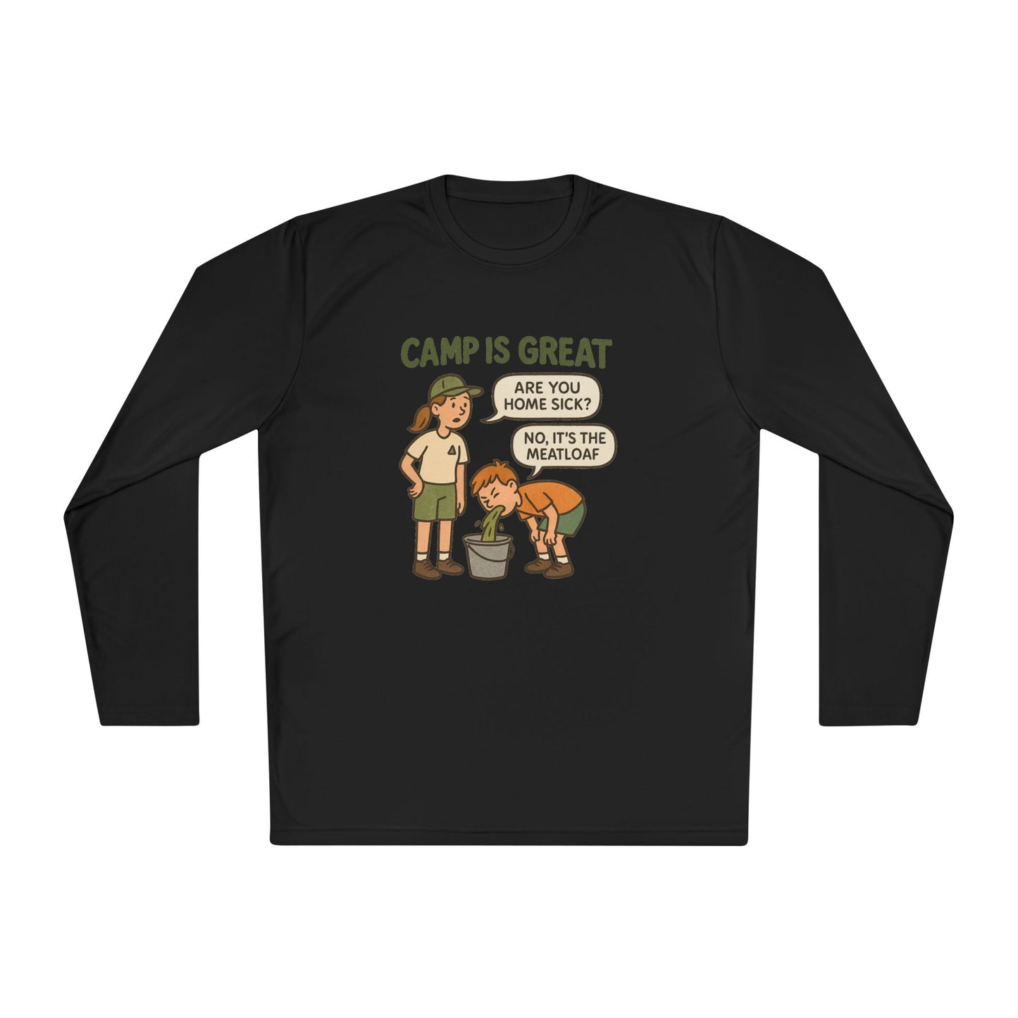 Unisex Lightweight Long Sleeve Tee Meatloaf