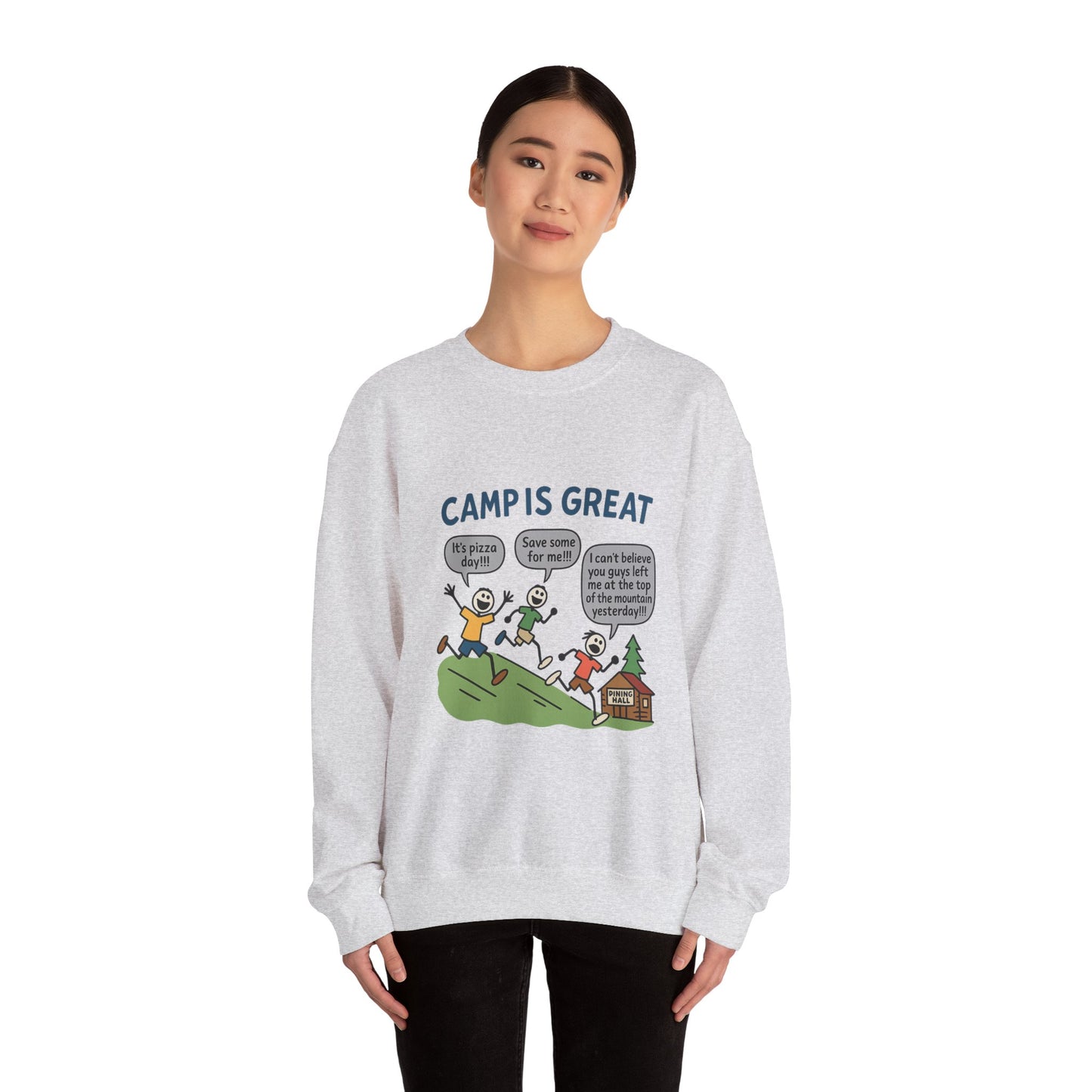 Unisex Heavy Blend™ Crewneck Sweatshirt Pizza Day