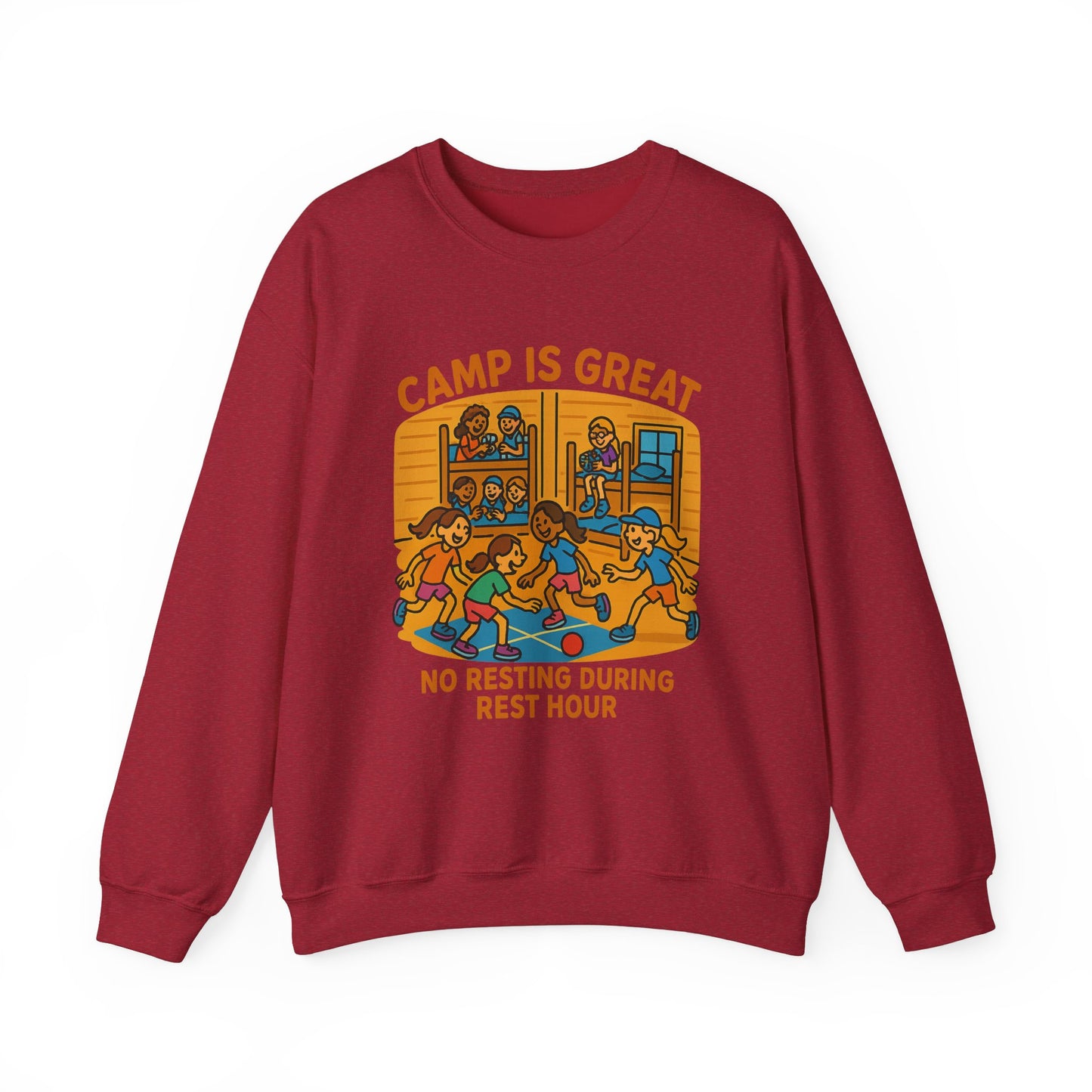Unisex Heavy Blend™ Crewneck Sweatshirt Rest Hour