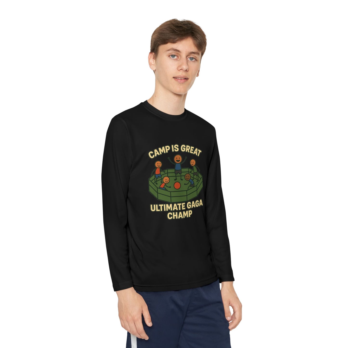 Youth Long Sleeve Competitor Tee GA Champ