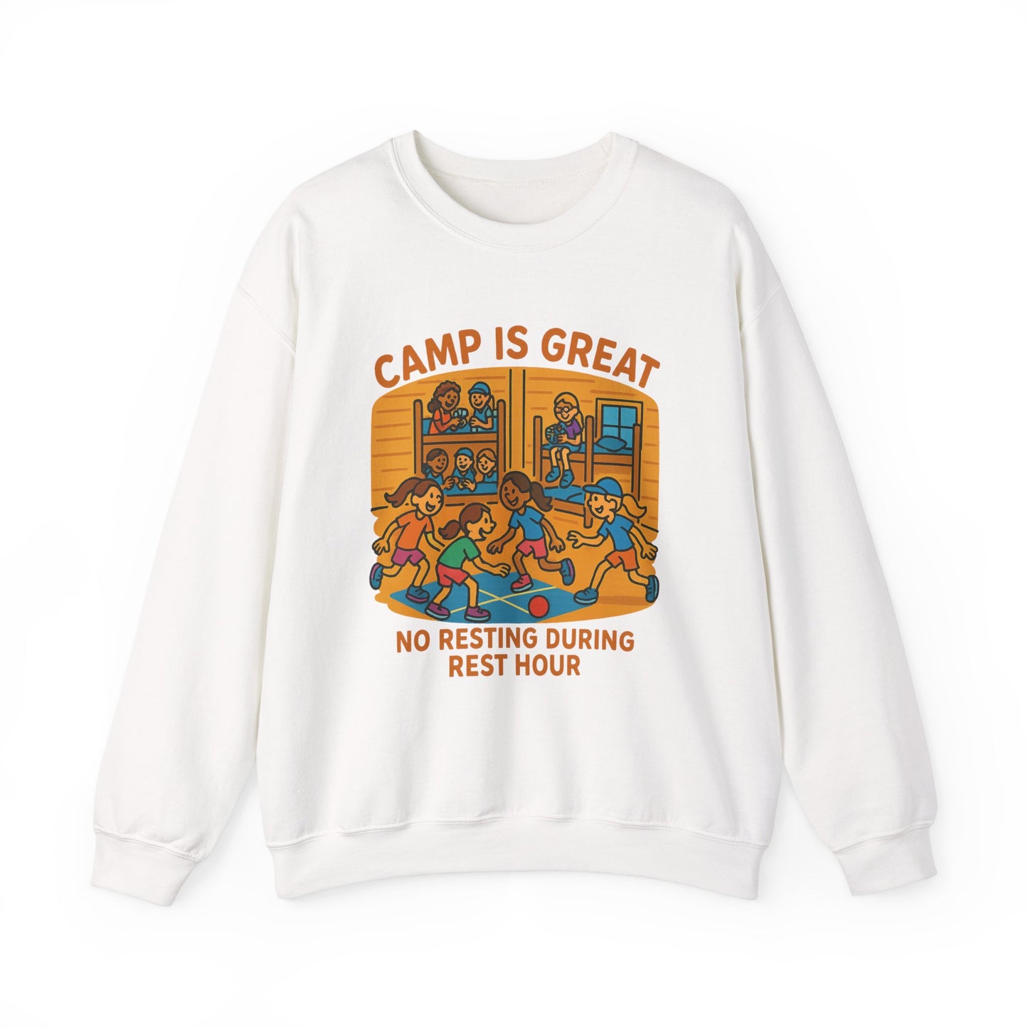 Unisex Heavy Blend™ Crewneck Sweatshirt Rest Hour