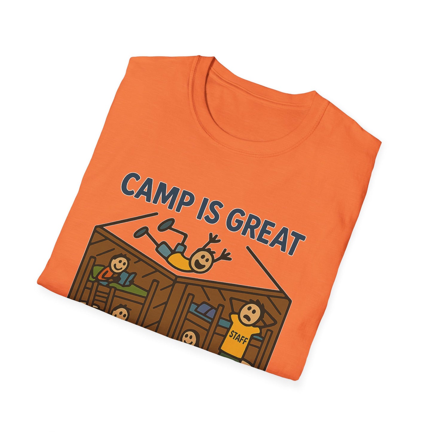Unisex Softstyle T-Shirt Typical Day in the Cabin