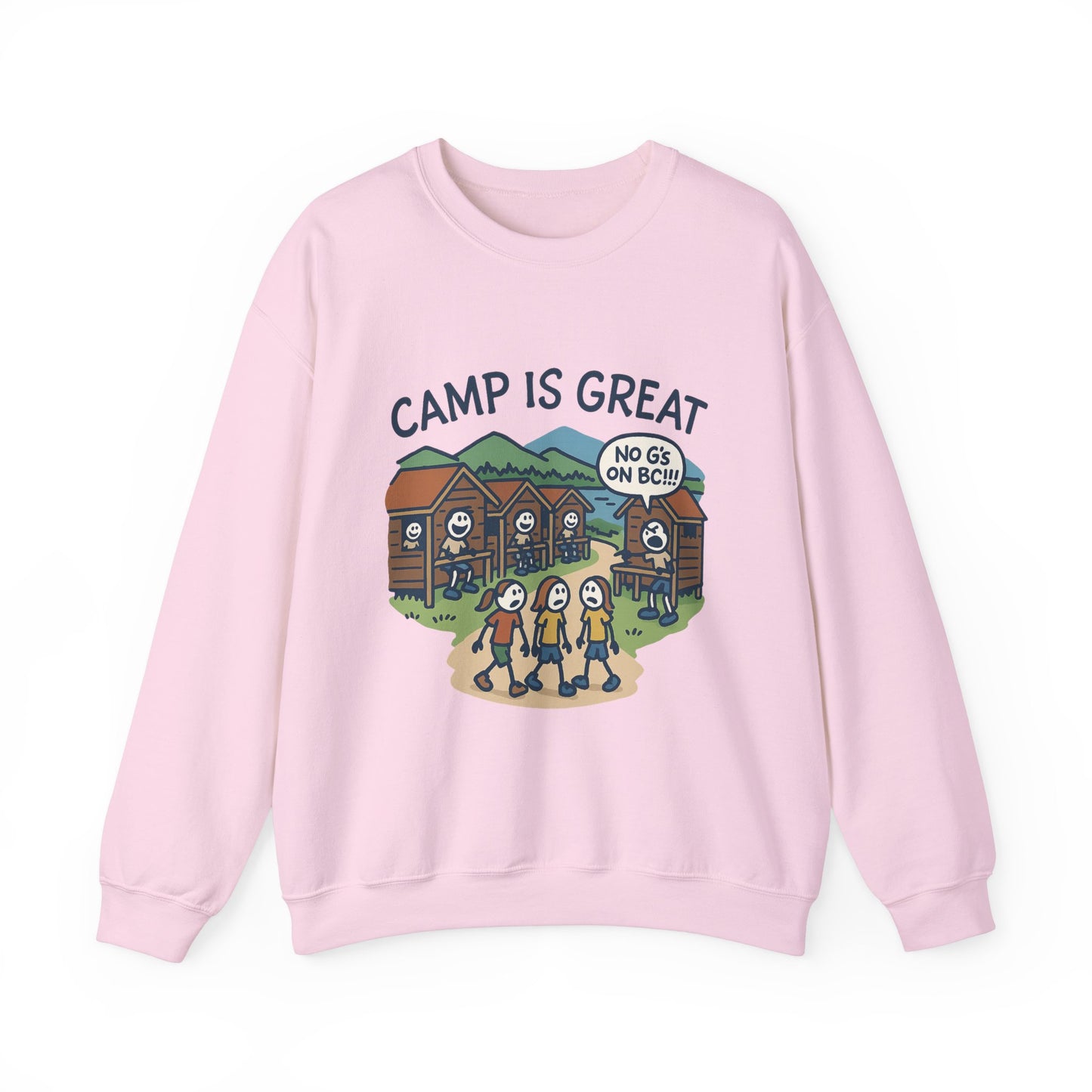 Unisex Heavy Blend™ Crewneck Sweatshirt No G's on BC