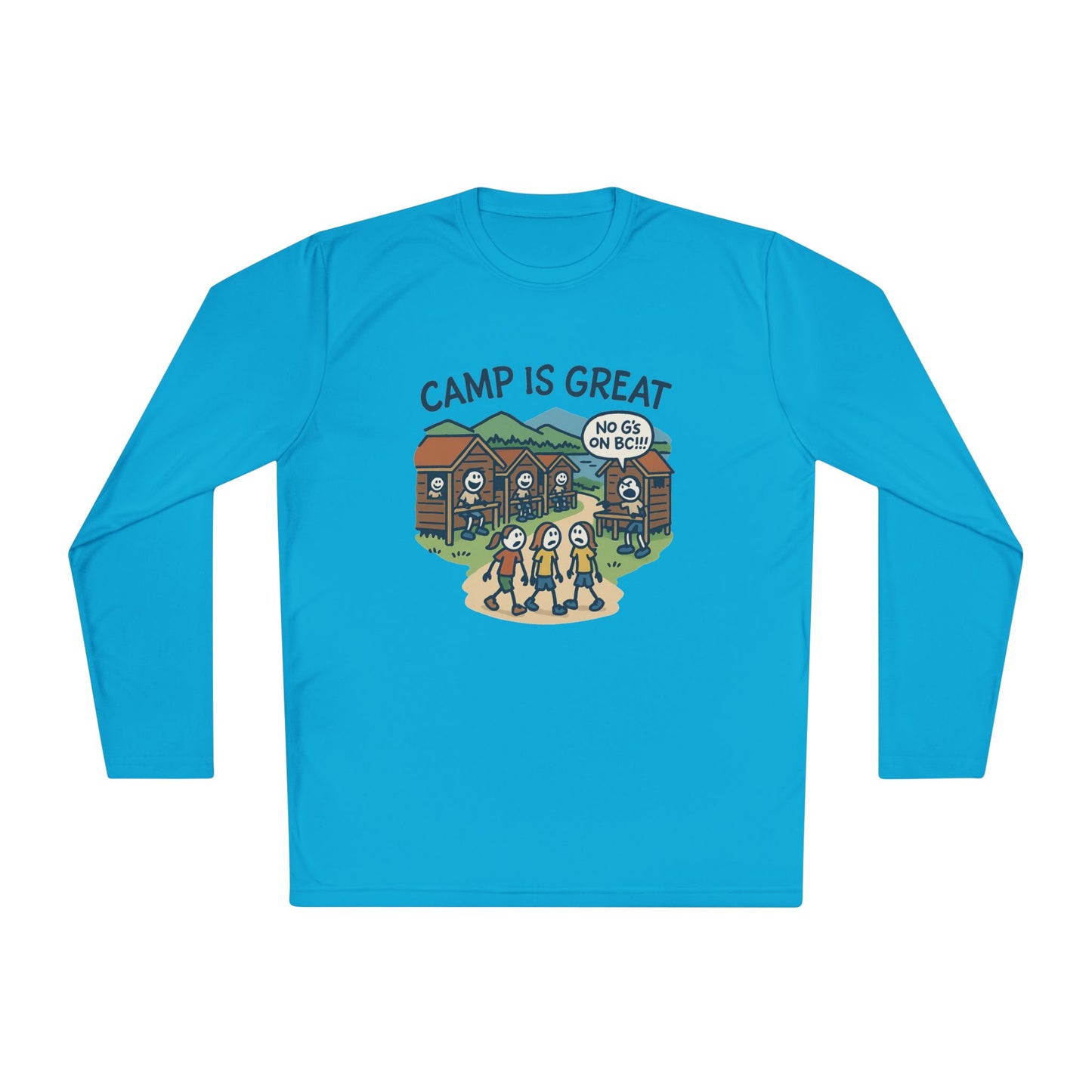 Unisex Lightweight Long Sleeve Tee No G's on BC