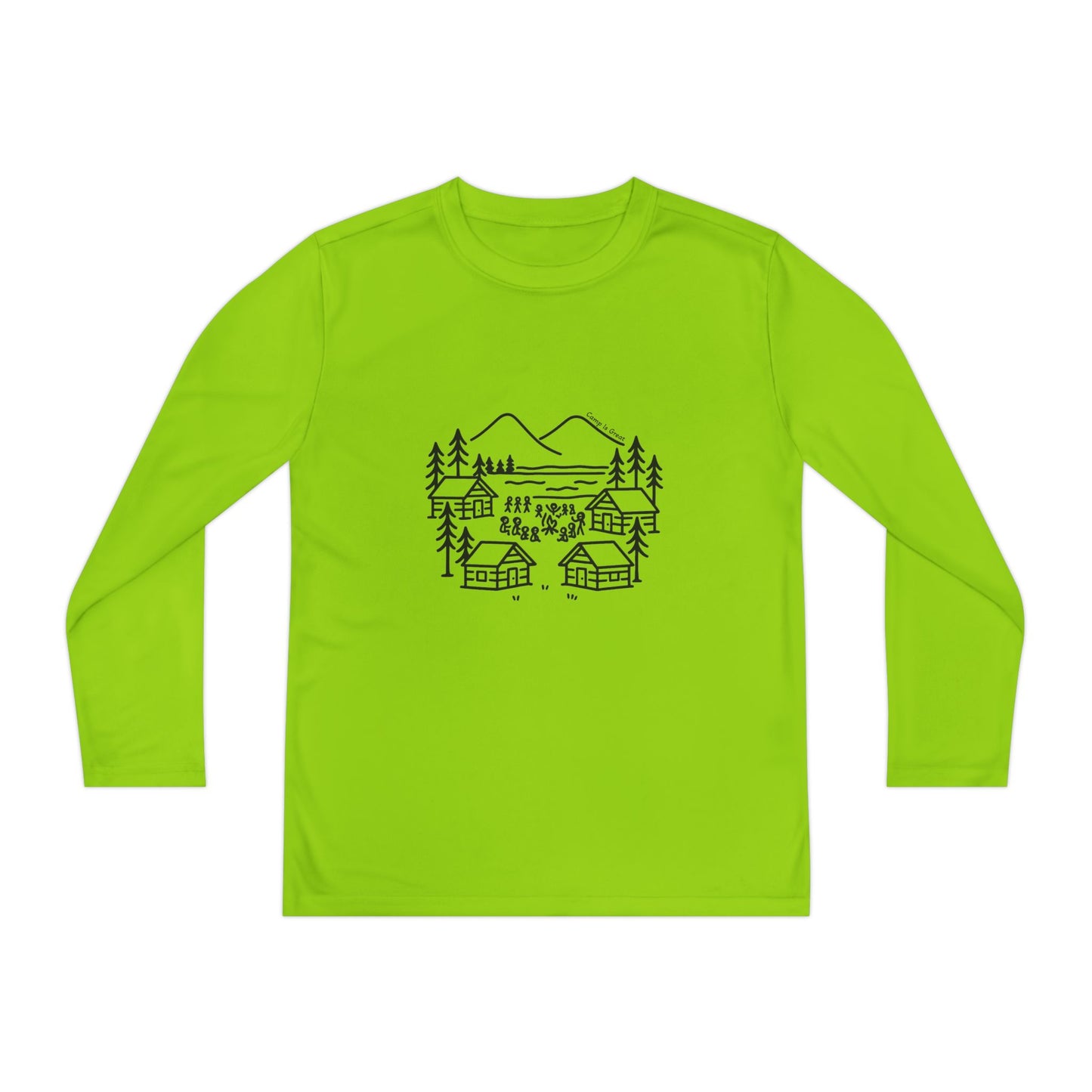 Youth Long Sleeve Competitor Tee Landscape