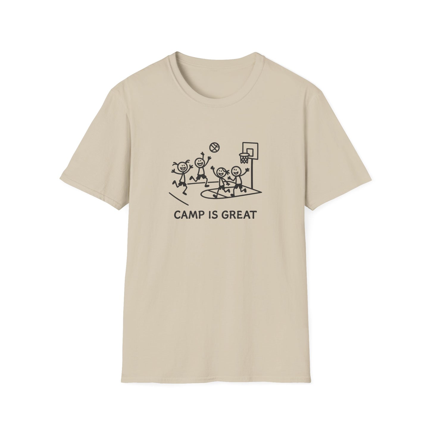 Unisex Softstyle T-Shirt Basketball
