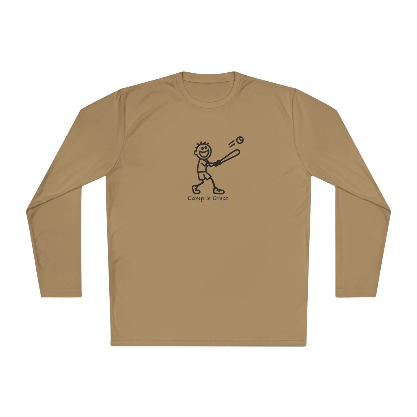 Unisex Lightweight Long Sleeve Tee Baseball