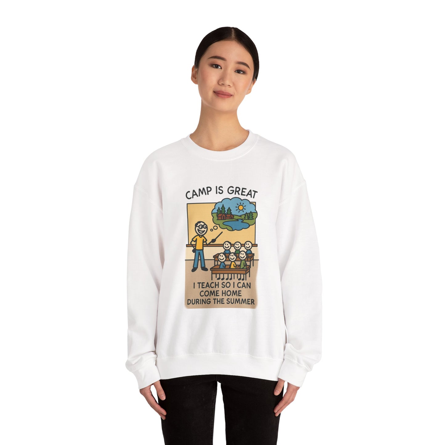 Unisex Heavy Blend™ Crewneck Sweatshirt Teacher