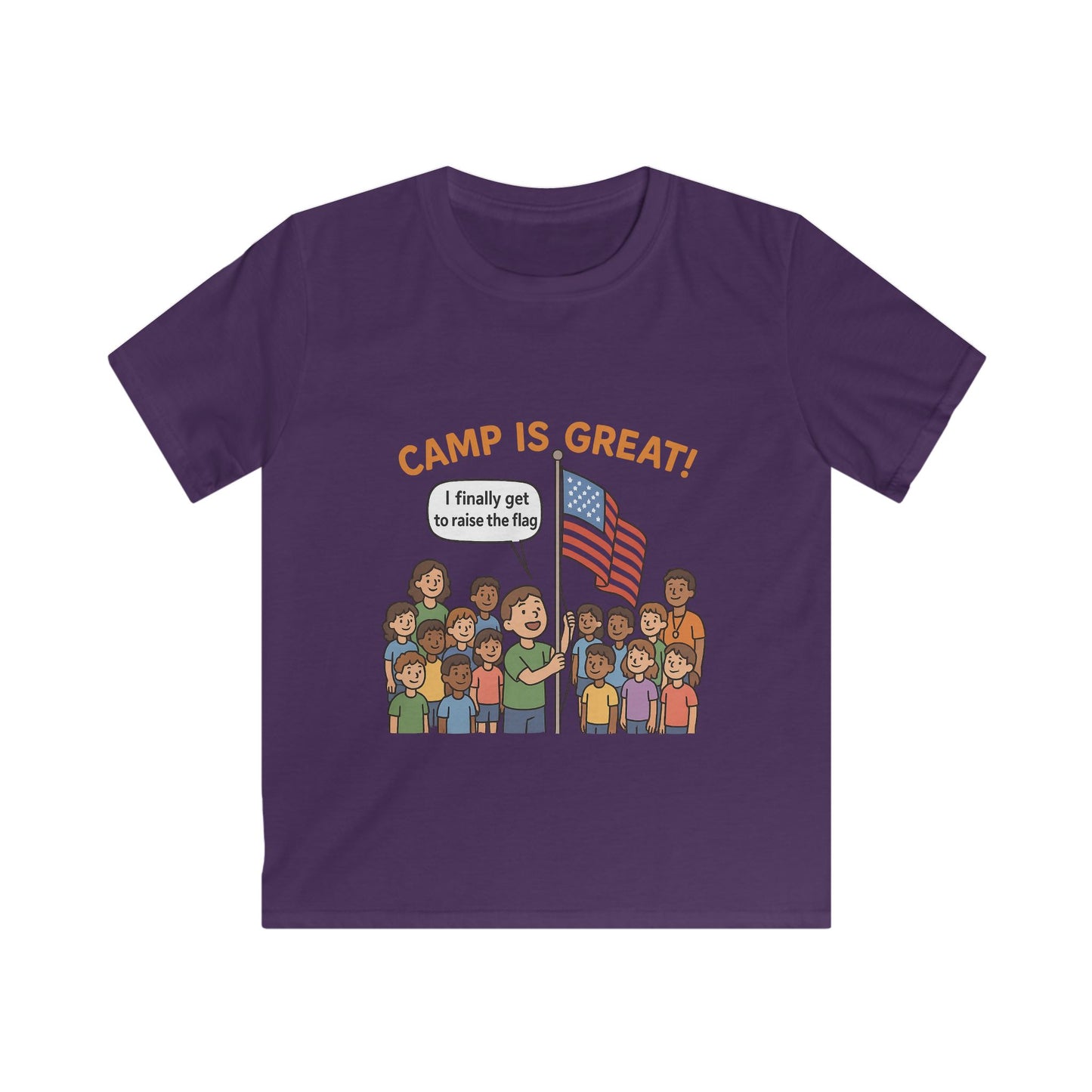 Kids Softstyle Tee Flag