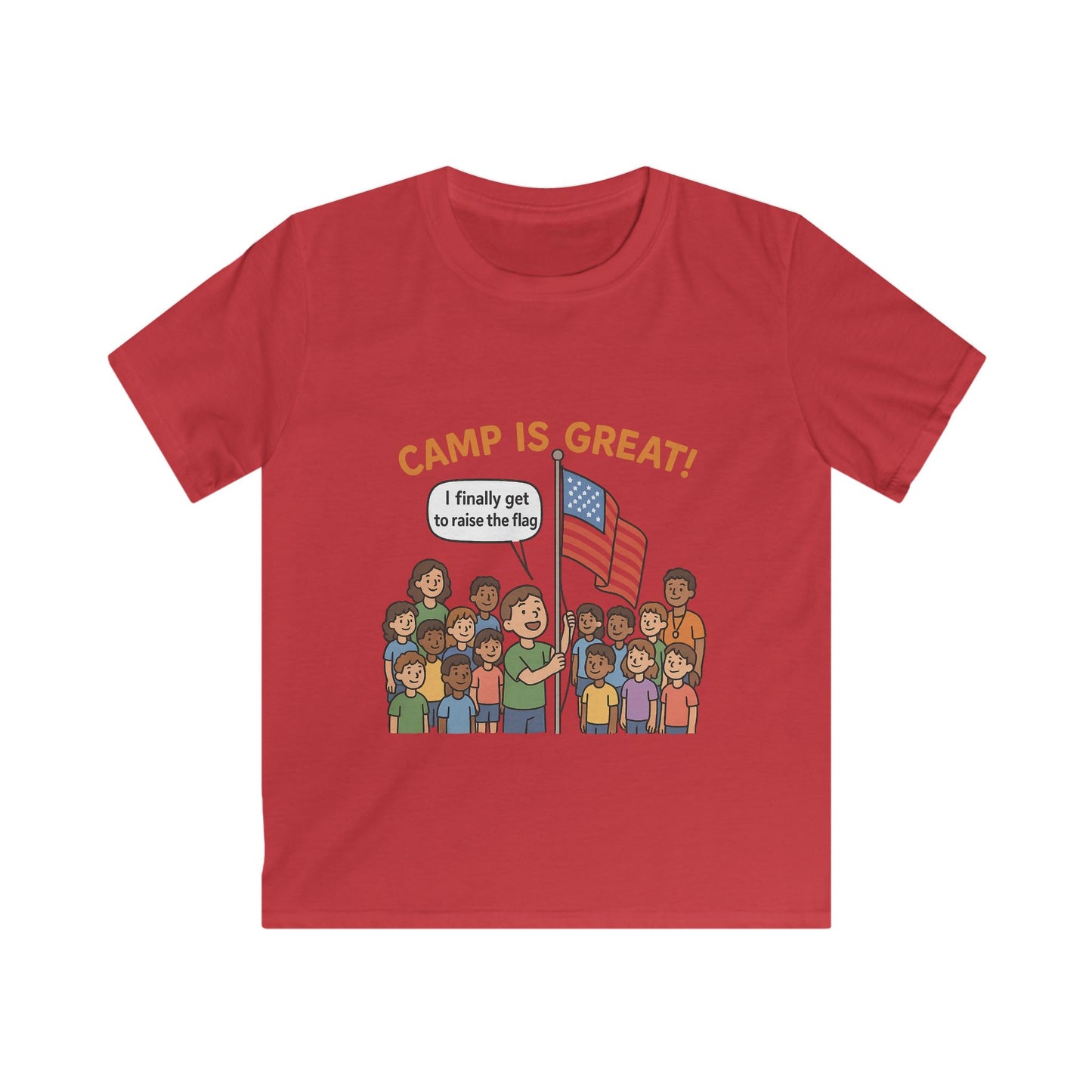 Kids Softstyle Tee Flag