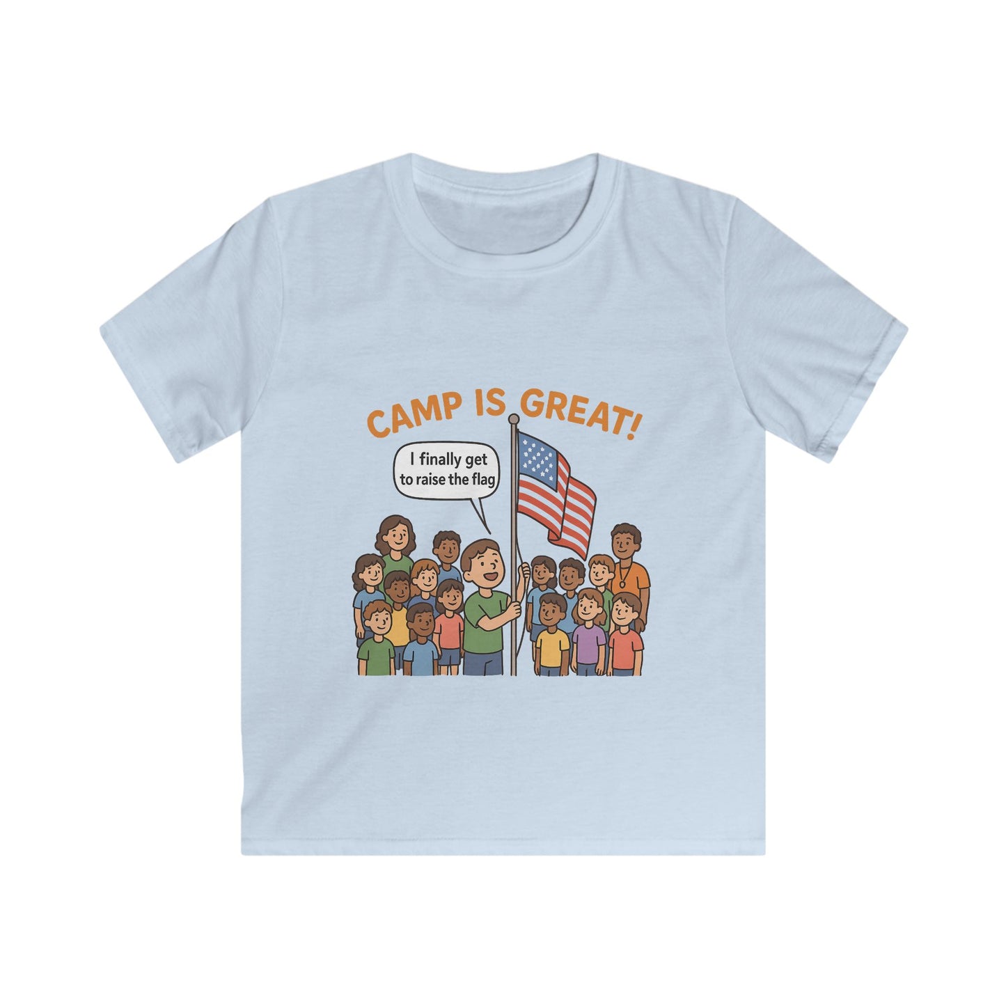 Kids Softstyle Tee Flag