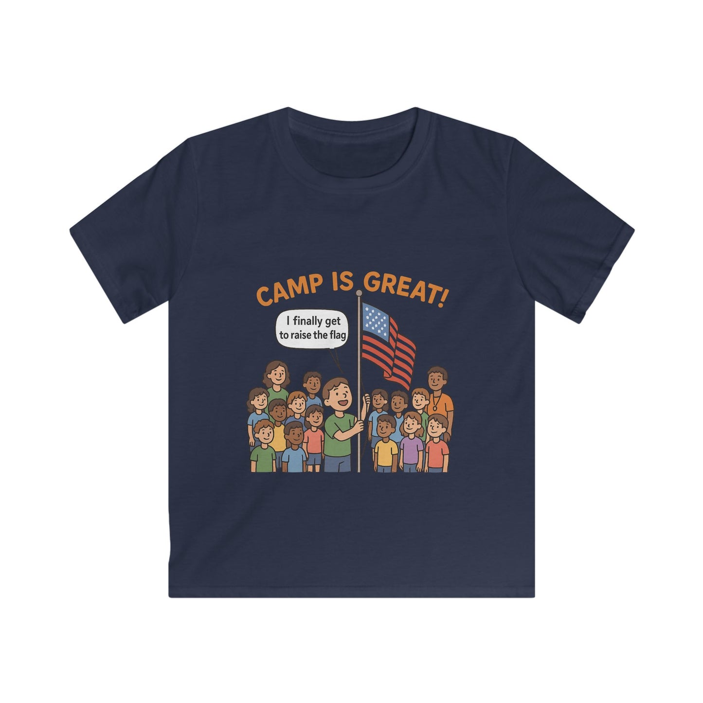Kids Softstyle Tee Flag