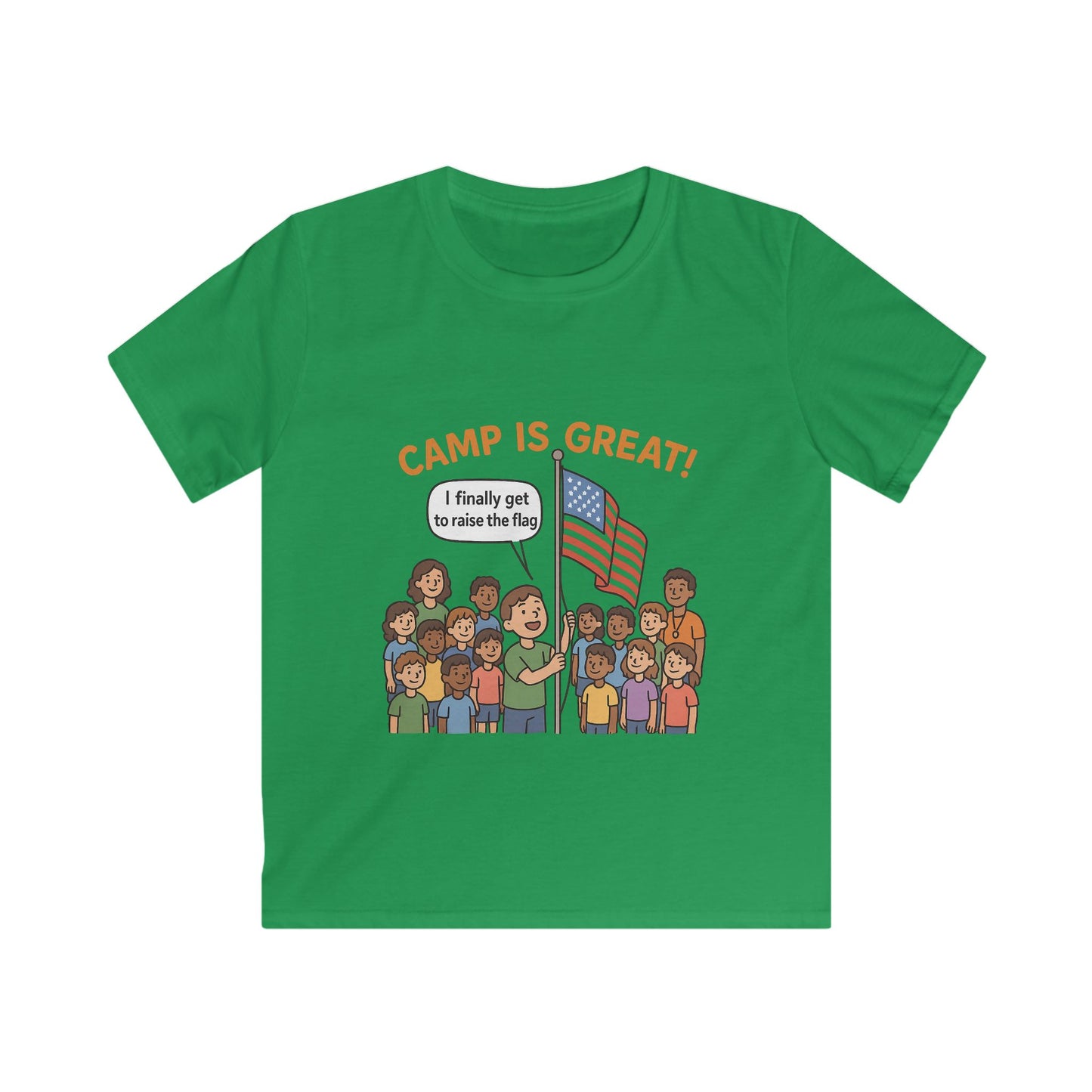 Kids Softstyle Tee Flag