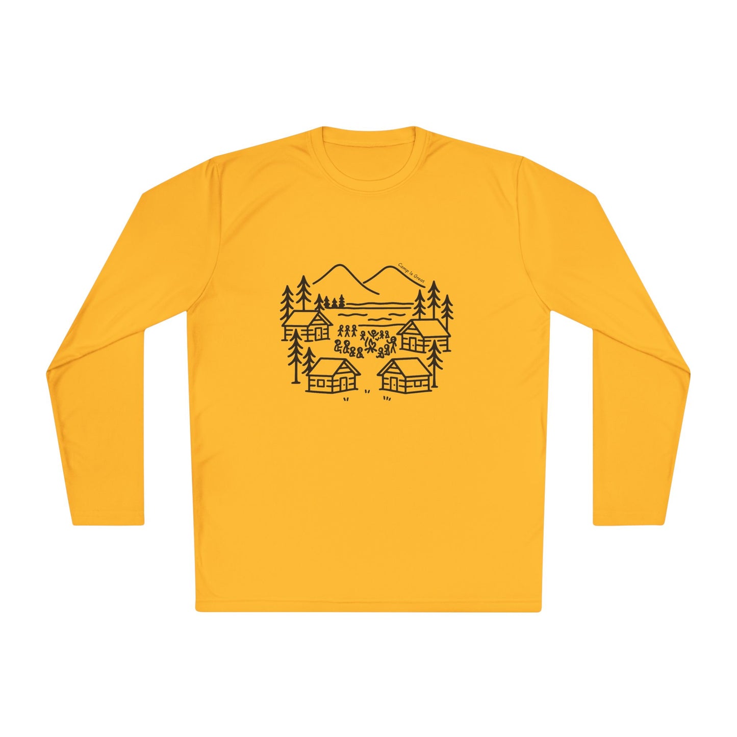 Unisex Lightweight Long Sleeve Tee Landscape