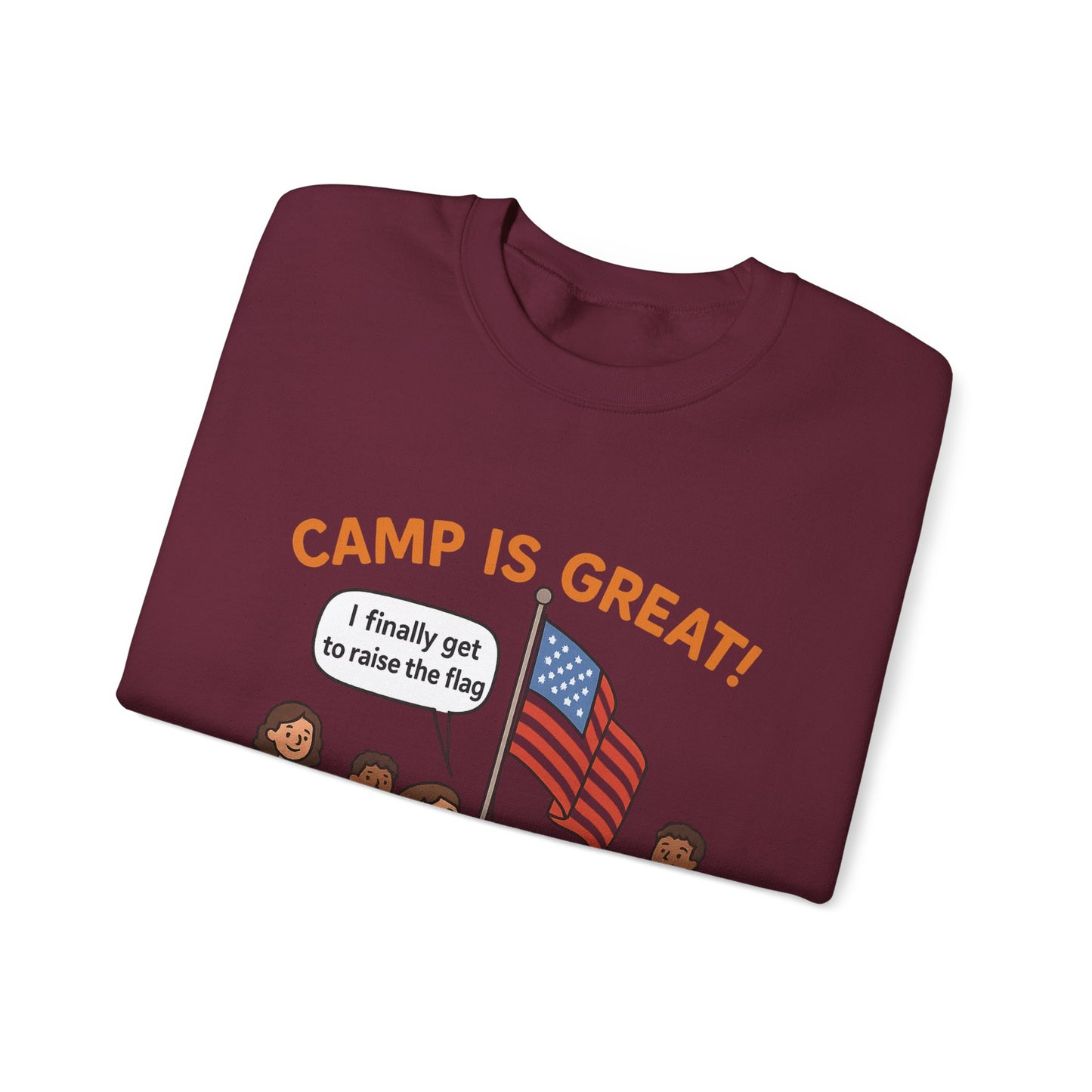 Unisex Heavy Blend™ Crewneck Sweatshirt Flag
