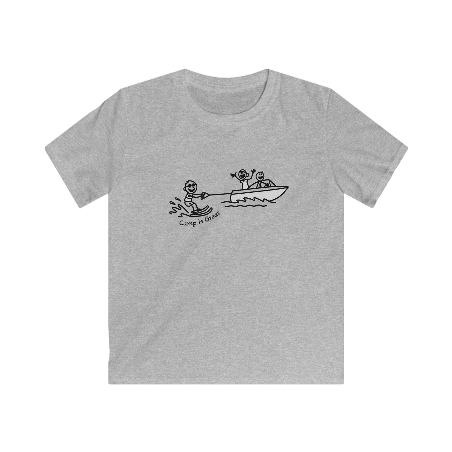 Kids Softstyle Tee Waterski