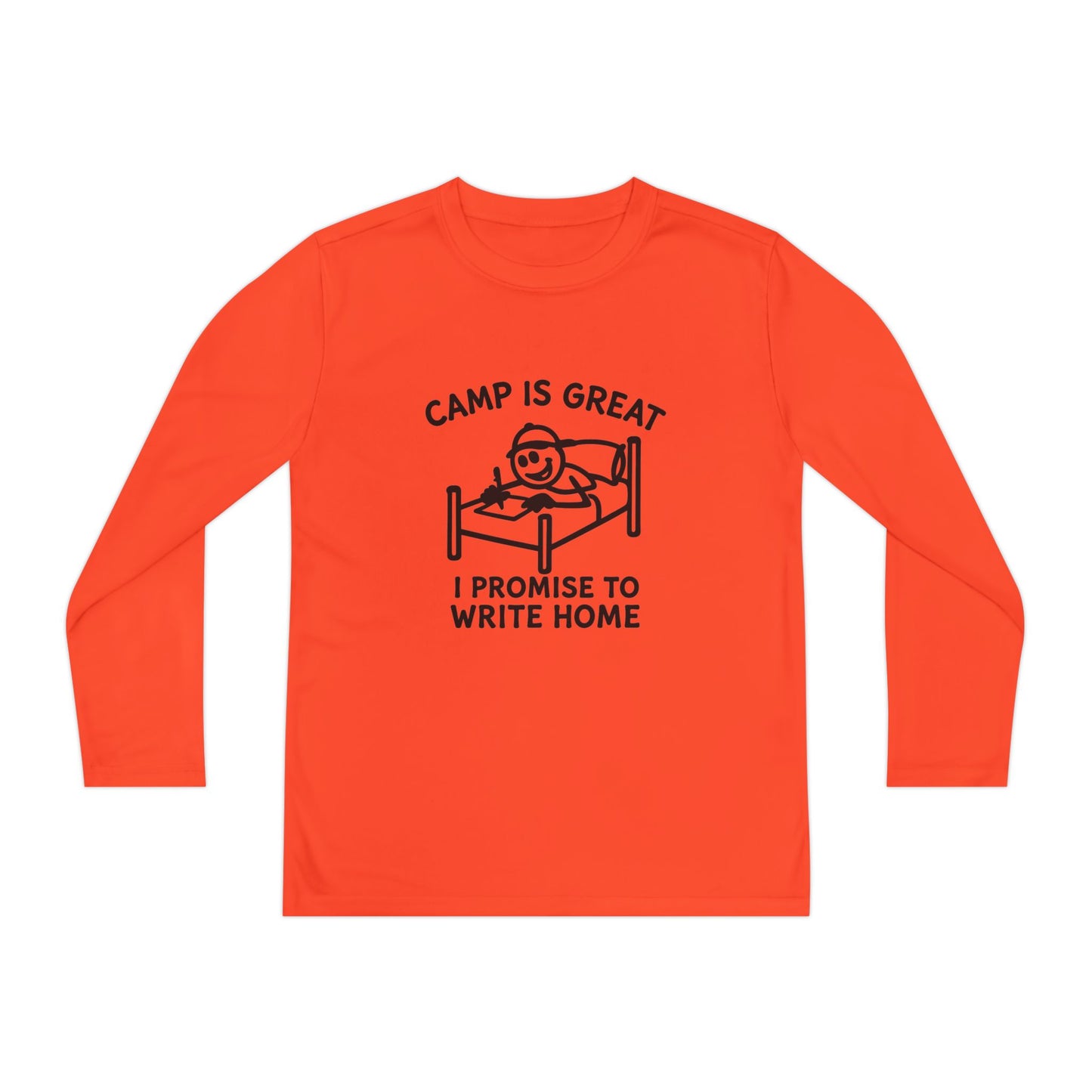 Youth Long Sleeve Competitor Tee Write Home