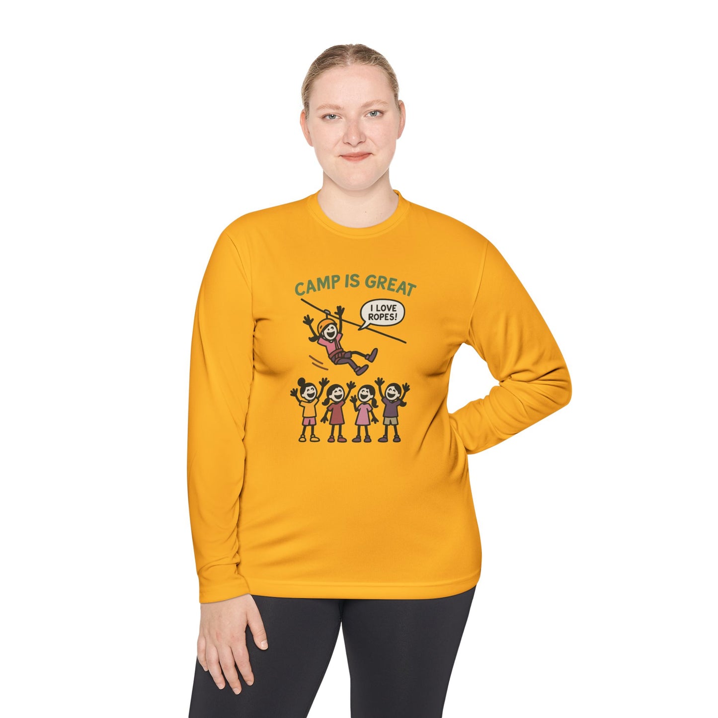 Unisex Lightweight Long Sleeve Tee Ropes